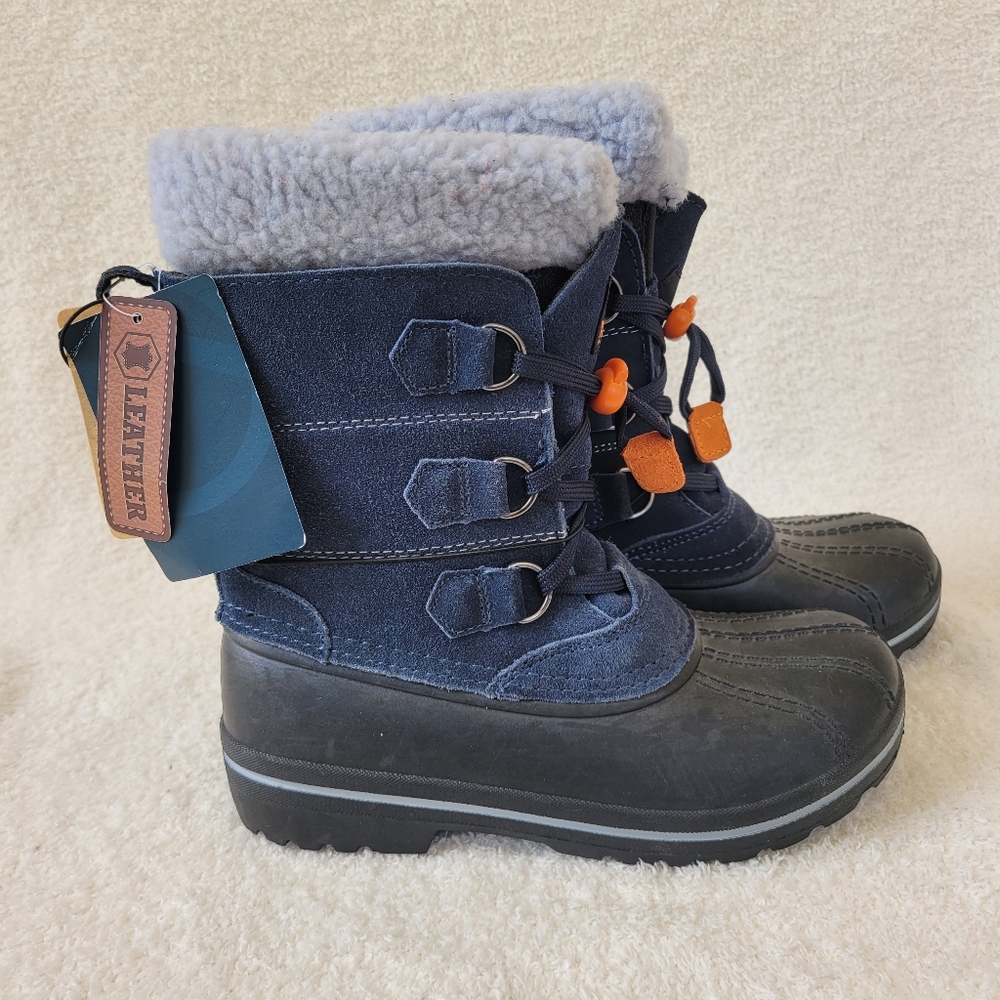 MAGELLAN BOY'S THINSULATE OUTDOOR BOOTS BLACK SIZE 3